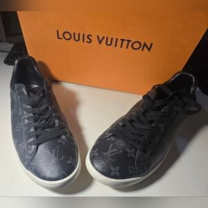 Louis Vuitton Black Monogram Sneakers